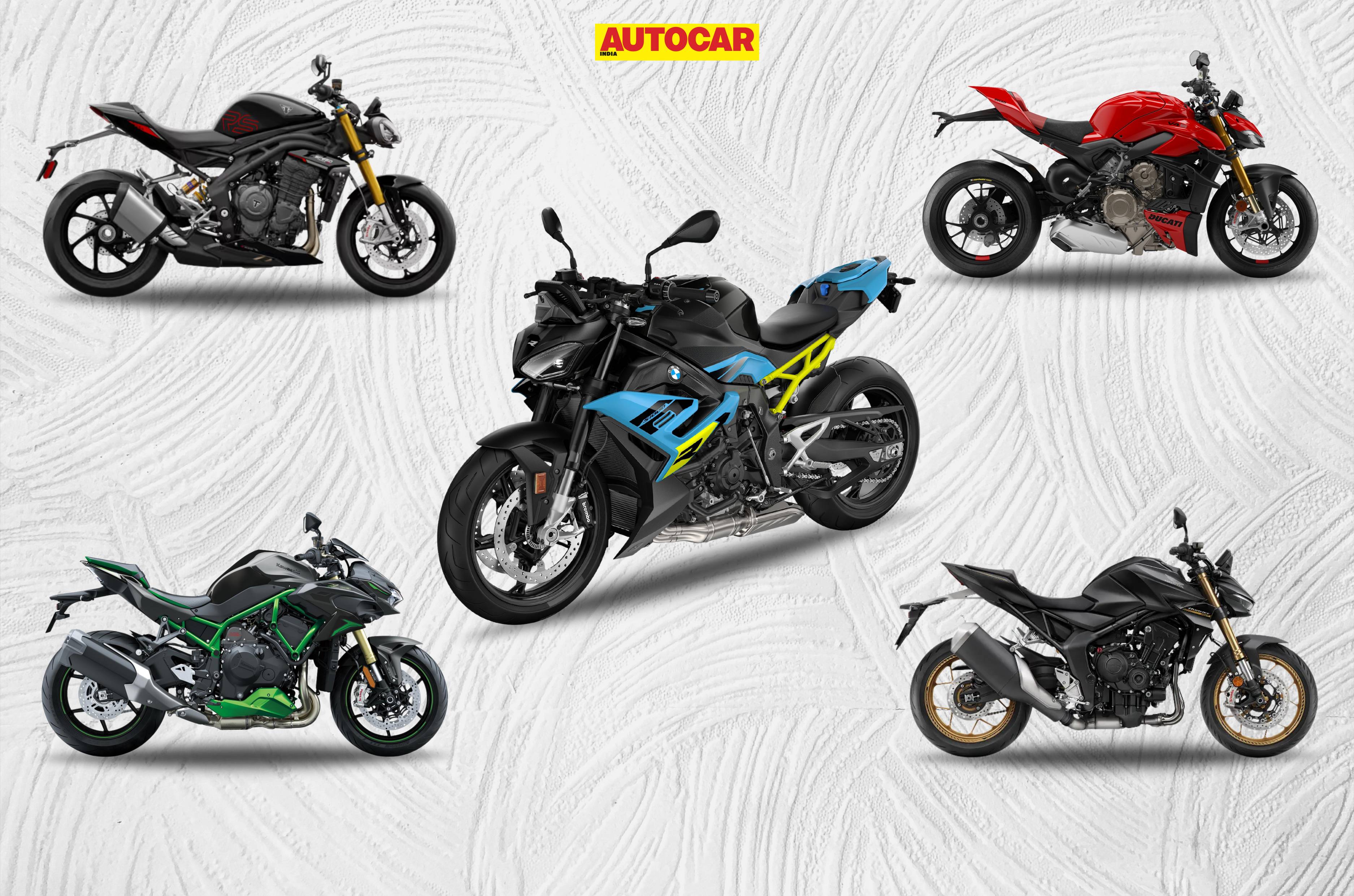 BMW S 1000 R vs rivals composite image